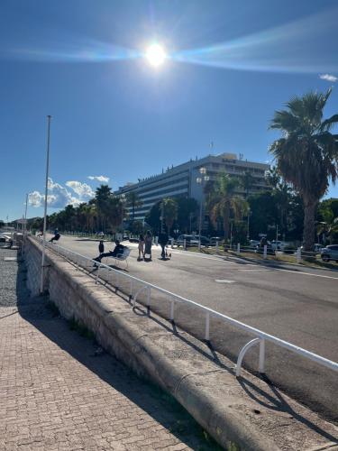 Le soleil niçois , proche mer et aéroport