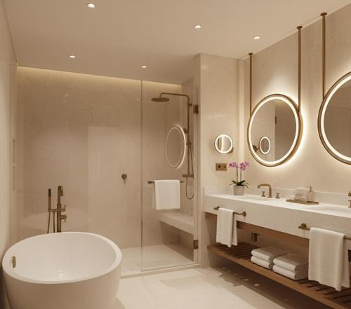 Bilik mandi di Platinium Sun Hotel