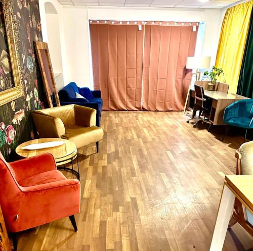 Χώρος καθιστικού στο Apartment 2