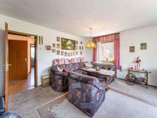 Χώρος καθιστικού στο Ferienhaus in Bayern am Großer Arber
