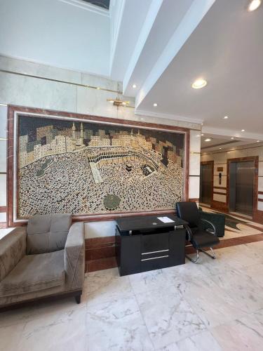 Posezení v ubytování Jawaher Al Hashmiya 4 Hotel Makkah by Moro