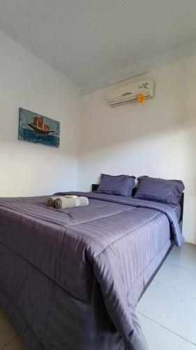 Katil atau katil-katil dalam bilik di Abhista Homestay