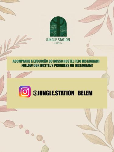a set of two banners with a rosary at JUNGLE STATION - Hostel in Belém