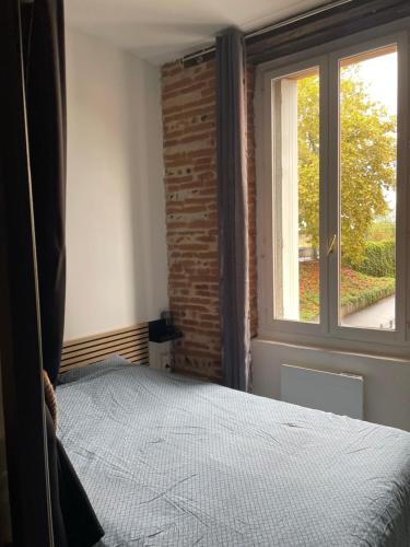 T2 cosy avec vue Pont des Catalans-Saint Cyprien