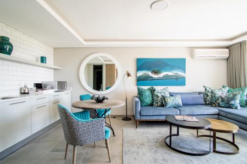 Posezení v ubytování Ocean View House