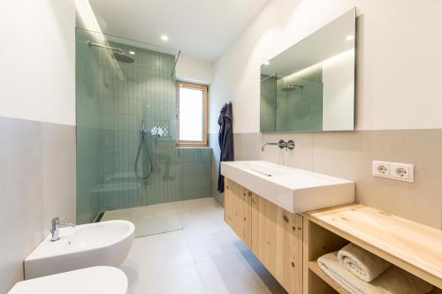 Et badeværelse på Unterpfaffstall-Hof