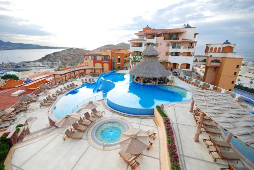 a view of a resort with a swimming pool at The Ridge at Playa Grande All Inclusive in Cabo San Lucas