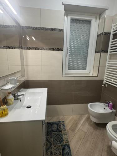 Et badeværelse på Casa Giacomo stella maris