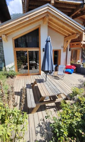 Zahrada ubytování Chalet Bio Corti Spa 4 personnes
