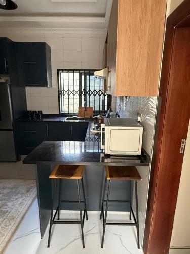 Kuchyň nebo kuchyňský kout v ubytování Dream Property Solutions-Silverest