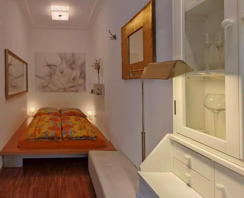 Ένα ή περισσότερα κρεβάτια σε δωμάτιο στο Neustadt - Paradies