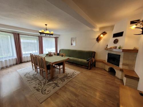 Et opholdsområde på Cabana Valea Muntelui