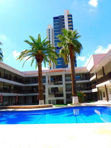 Piscina en o cerca de Comfort Inn Hermosillo Pitic