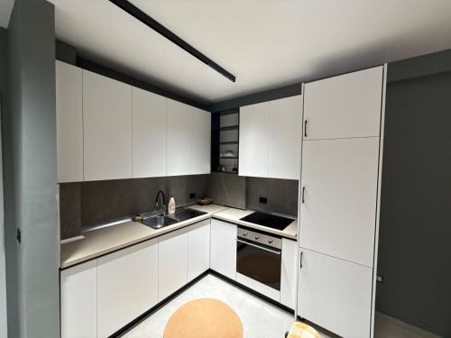 Kuchyň nebo kuchyňský kout v ubytování Casa JV