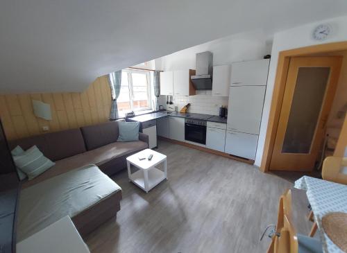 Kuchyň nebo kuchyňský kout v ubytování Haus Holzer