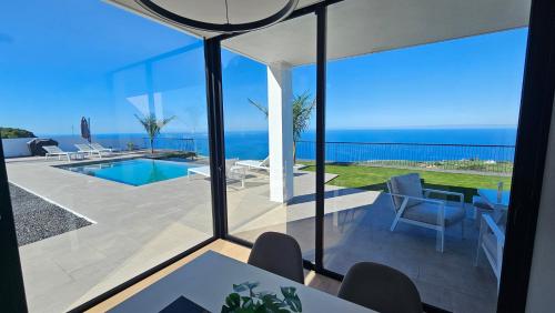 una casa con vista al mar en Casa Laina, en Tijarafe