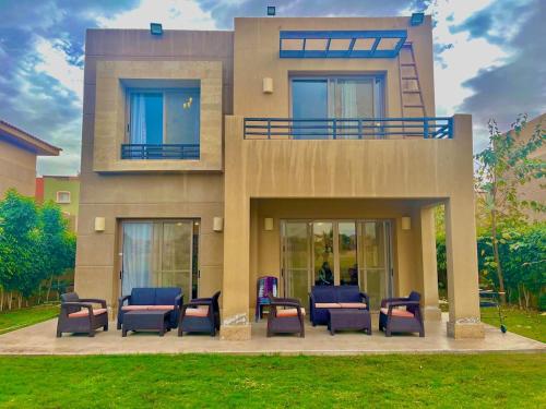 Το κτήριο όπου στεγάζεται  η βίλα