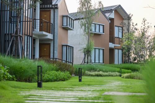 Zahrada ubytování Saksiam Lakeside Resort