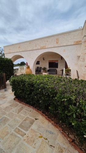 Zahrada ubytování Valle D'Itria Trulli e Alcova Mikael