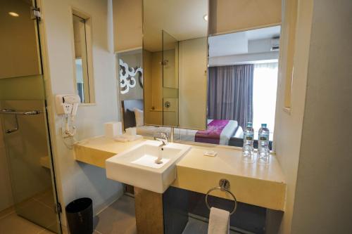 Ванная комната в Soll Marina Hotel & Conference Center Bangka
