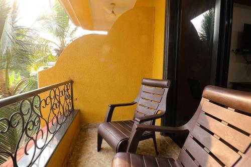 Ruang duduk di Casa Amancio