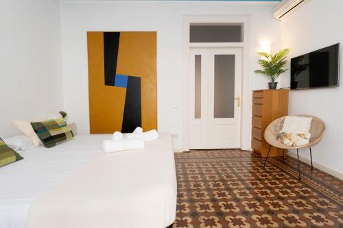 Apartamento Modernista 230 m - 7 Hab - Gran Vía Eixample - Grupos 13 pax- 4 baños- 8min a pie Passeig Gràcia photo 32