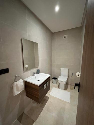 Vannituba majutusasutuses Appartement prestige gueliz