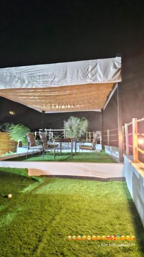 Κήπος έξω από το Wadi Arbeieen Chalet