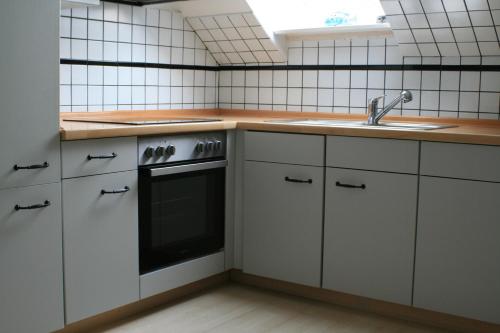 Dapur atau dapur kecil di Ferienwohnung Bonny