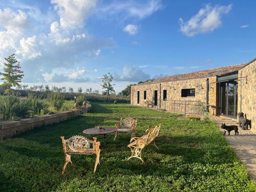 Κήπος έξω από το Podere l'Alfina B&B - Bio Agriturismo