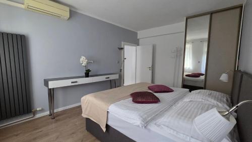 Katil atau katil-katil dalam bilik di Apartment Residence Bratislava