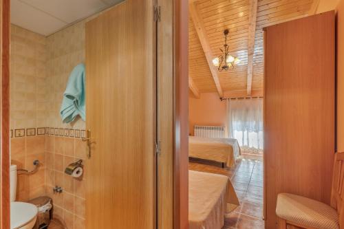 Koupelna v ubytování El Ático