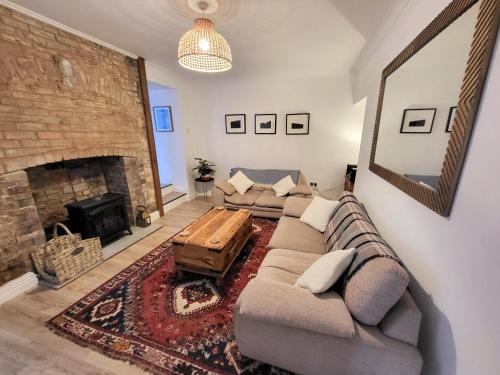 Istumisnurk majutusasutuses Two bedroom flat, with parking, 250m from the beach