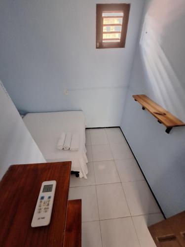 Koupelna v ubytování Pousada São João