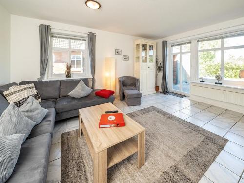 Χώρος καθιστικού στο Moderne Doppelhaushälfte nahe Strand und Deich in Dagebüll