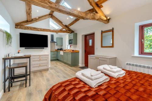 Voodi või voodid majutusasutuse 1 Bed in Wetheral oc-r32933 toas