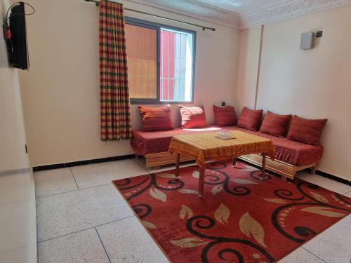 Χώρος καθιστικού στο Tilila Holiday Apartments, Agadir