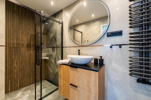 Ванная комната в Apartament Alpejski - Orlik Residence - Apartament z widokiem na Śnieżkę