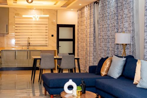 Χώρος καθιστικού στο Ket Apartments 1 - Modern, Secure, Comfortable & High Speed WiFi
