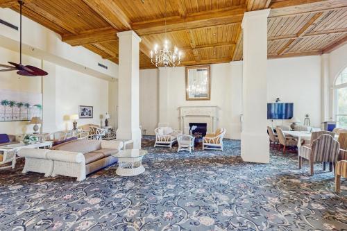 Χώρος καθιστικού στο Palm Beach Hotel 3008