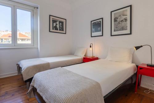 2BDR Apt with Full Kitchen on Avenida da Liberdade
