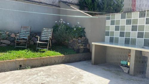 Κήπος έξω από το Casa Feliz