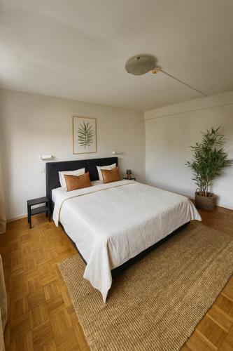 Postel nebo postele na pokoji v ubytování Antwerpen Stay Center