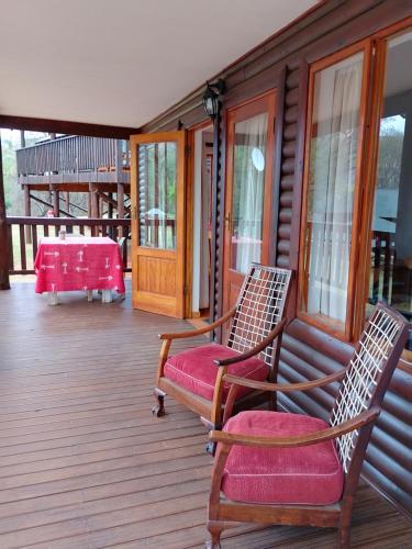 Posezení v ubytování Zongororo Mountain Lodge