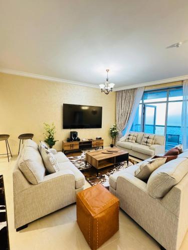 2Bed Room 2 Balcony in Ajman Full Sea View