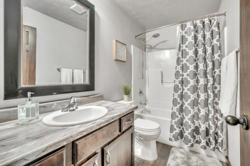 Koupelna v ubytování The 245 Club at Bridges Bay Resort