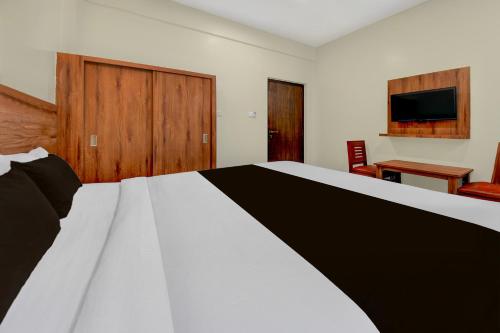 Cama o camas de una habitación en Hotel O Royal Stay