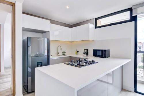 Η κουζίνα ή μικρή κουζίνα στο Wynwood House 109