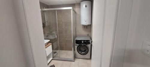 Vannituba majutusasutuses STEFAN apartment