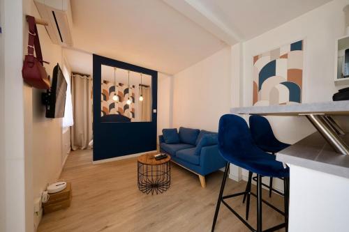 Rouen - Studio indépendant avec cour